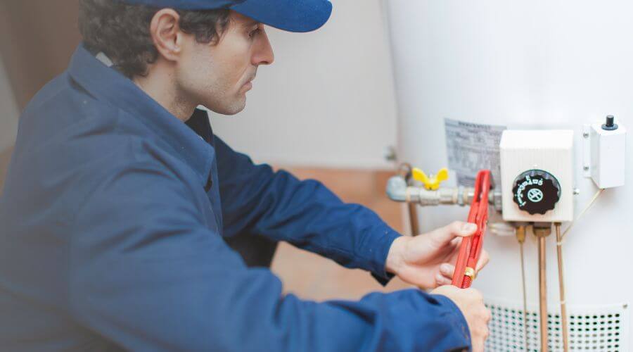 Professional water heater repair in Newcastle, TX